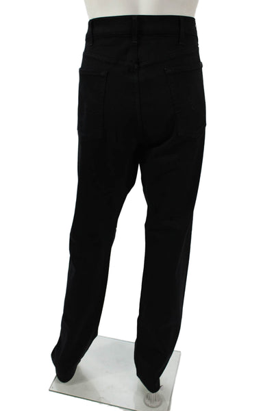 7 For All Mankind Mens Straight Jeans Black Big Tall Size 40