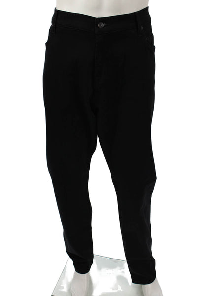 7 For All Mankind Mens Black Designer Jeans Big Tall Size 40