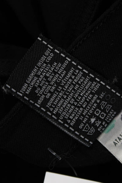 7 For All Mankind Mens Black Pants Classic Button Fly Size 40