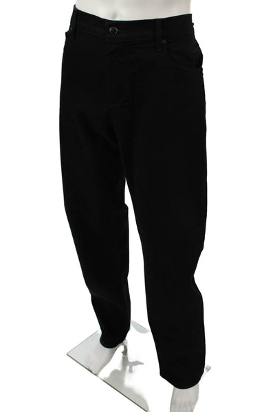7 For All Mankind Mens Jeans Black Button Fly Big & Tall Size 40