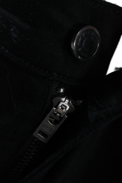 7 For All Mankind Mens Jeans Black Button Fly Big & Tall Size 40