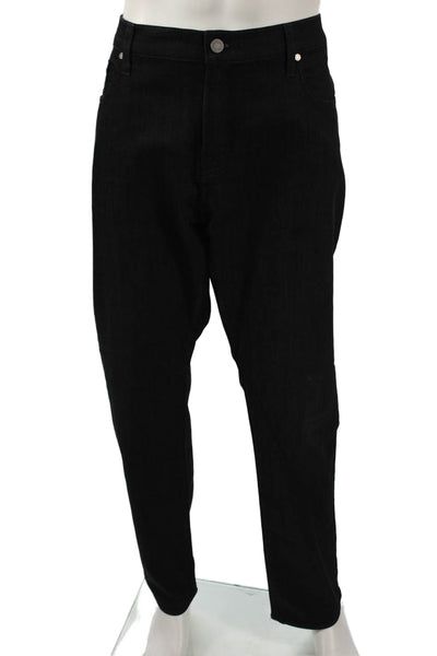 7 For All Mankind Mens Black Straight Jeans Size 40