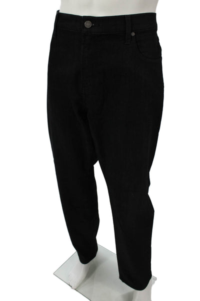 7 For All Mankind Mens Black Straight Jeans Size 40