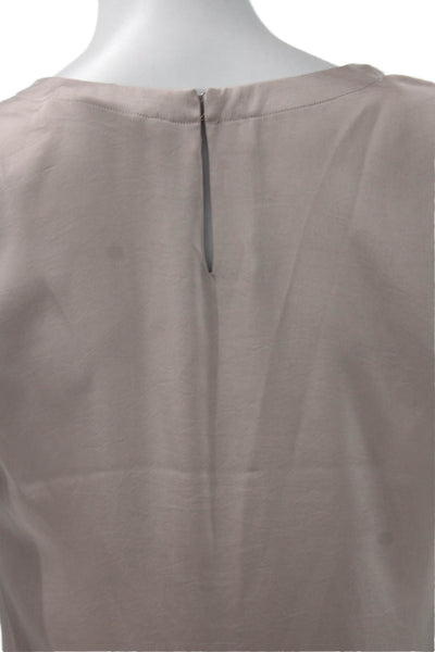 Allsaints Women Pink Sleeveless Knee Length Polyester Dress Size 2