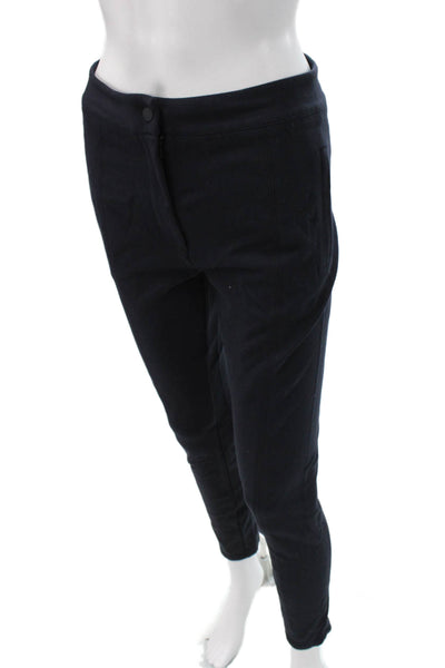 Kit And Ace Womens Ankle Jegging Pants Black Button Size 8