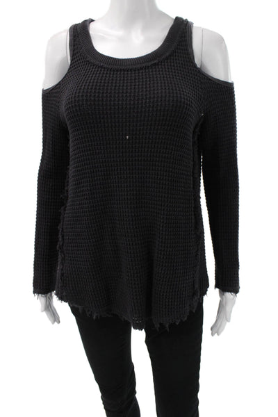 Free People Unisex Black Pullover Sweater Size XS