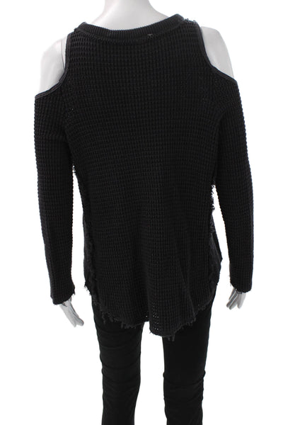 Free People Unisex Black Pullover Sweater Size XS