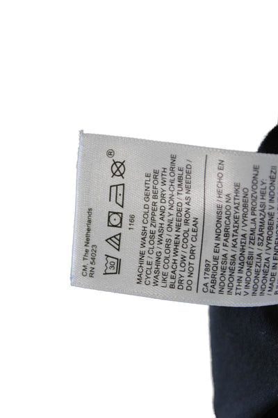 Athleta Women Cropped Capri Pants Black Zip 22in Inseam Size 16 Plus