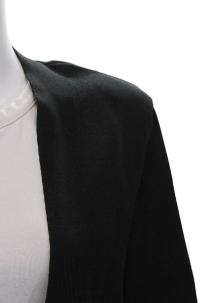 M.M. Lafleur Women Black Classic Blazer Long Sleeve Size M