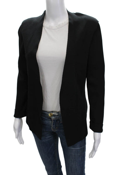 M.M. Lafleur Women Black Classic Blazer Long Sleeve Size M