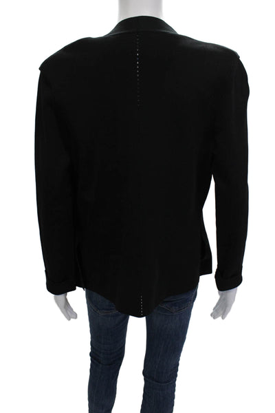 M.M. Lafleur Women Black Classic Blazer Long Sleeve Size M