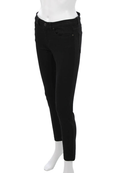 Marc By Marc Jacobs Women Black Button Jeggings Size 2