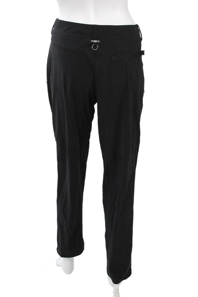 MC Planet Unisex Gothic Black Polyamide Pants Button Size 6