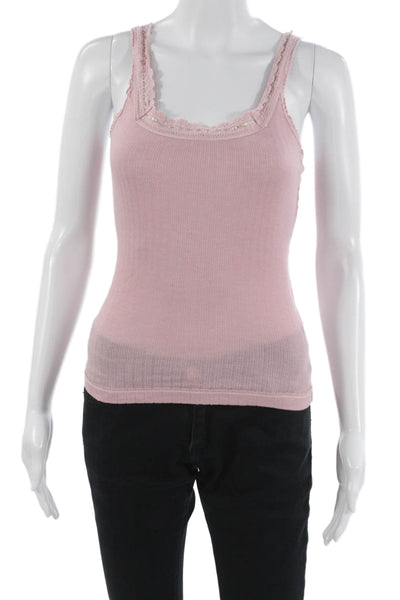 Intimately Free People Womens Pink Bohemian Camisole Sleeveless Size S