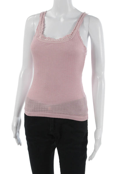 Intimately Free People Womens Pink Bohemian Camisole Sleeveless Size S