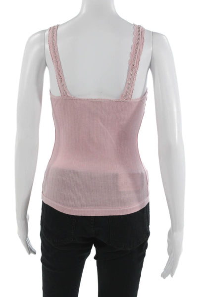 Intimately Free People Womens Pink Bohemian Camisole Sleeveless Size S