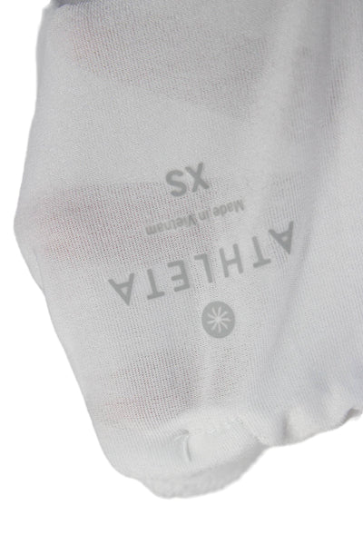 Athleta Womens Linen High Neck Sleeveless Tank White Size XS