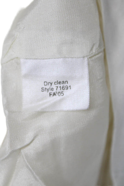 J Crew Women Dress Pants Beige Polyester Blend Size 6