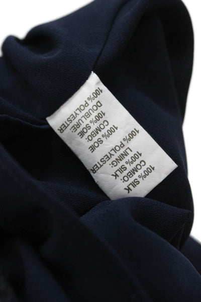 Ramy Brook Womens Black Leopard Blouson Mini Dress V-Neck Sleeveless Size 2