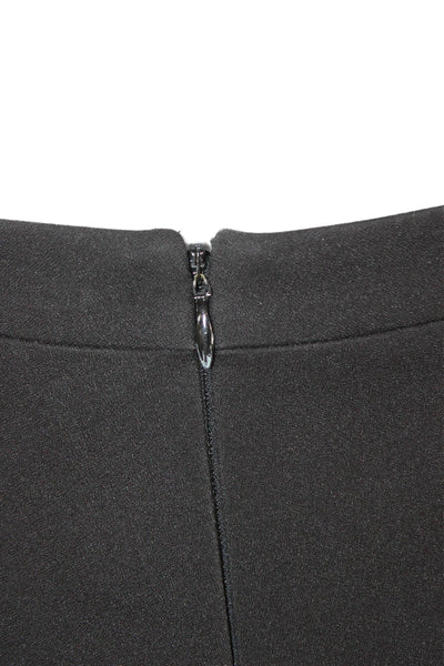 J Crew Womens A-Line Mini Skirt Black Size 00