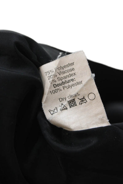 J Crew Womens A-Line Mini Skirt Black Size 00
