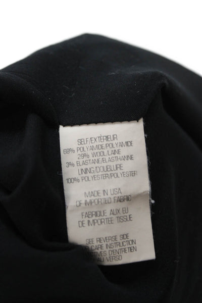 Theory Women Fit & Flare Mini Dress Black Sleeveless Size 00