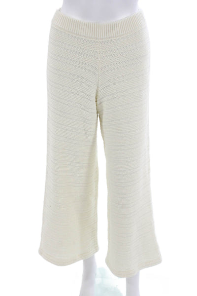 House of Harlow 1960 Women White Bohemian Pants Size S