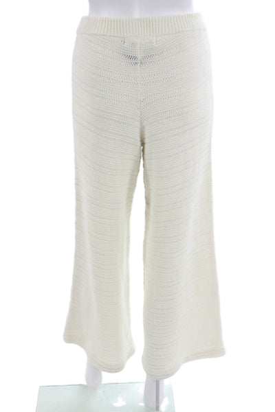 House of Harlow 1960 Women White Bohemian Pants Size S