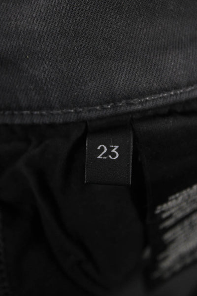 J Brand Womens Skinny Crop Ankle Jeans Dark Gray Mid Rise Petite 25in Size 23