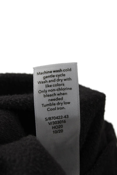 Athleta Unisex Dark Gray Pullover Sweater Long Sleeve Crew Neck Size XS