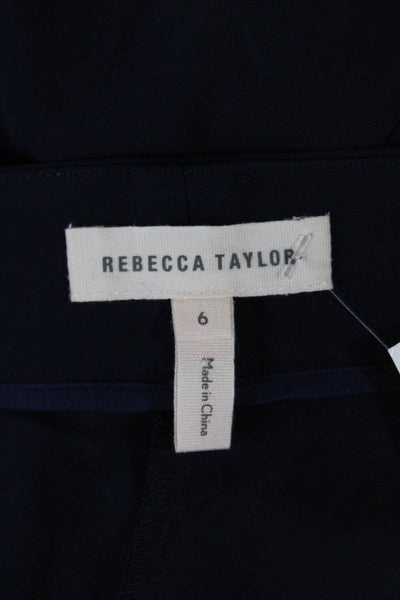 Rebecca Taylor Women Dark Blue Dress Pants Size 6