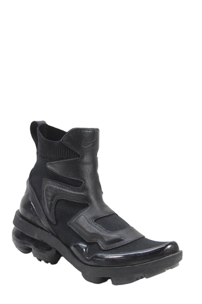 Nike Women's Pull-On Mesh Rubber Boots Black Size 6