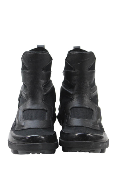 Nike Women's Pull-On Mesh Rubber Boots Black Size 6
