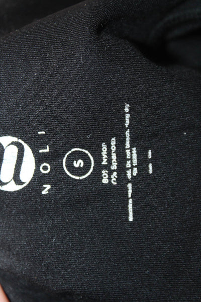 Noli Womens Pullover Sweatshirts Black Long Sleeve Crew Neck Size S
