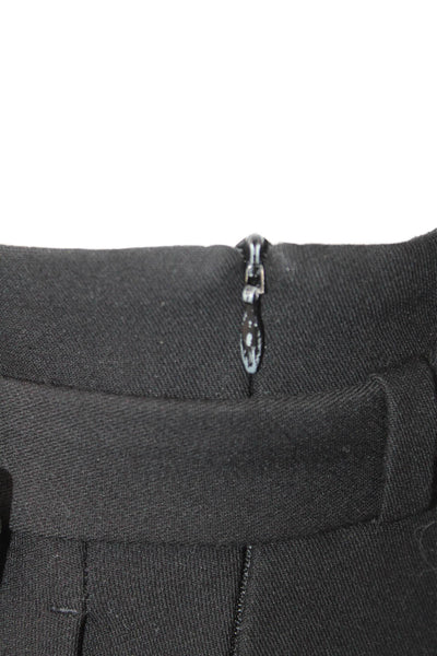 Maje Women Dress Pants Black Buckle Size S