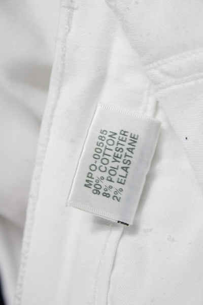 J Brand Womens Ankle Skinny Jeans White Size 26