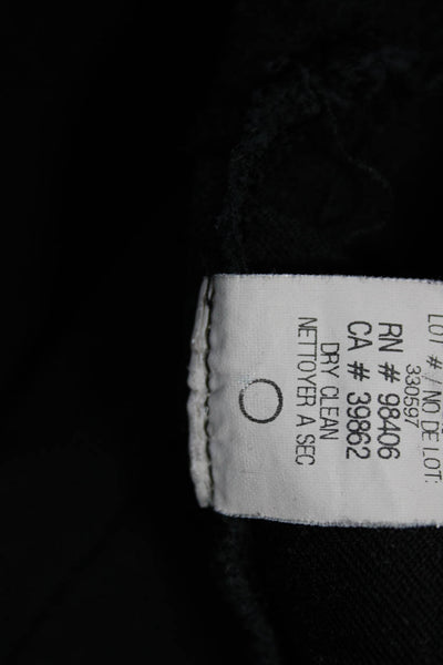 Theory Women Ankle Dress Pants Black Size 4