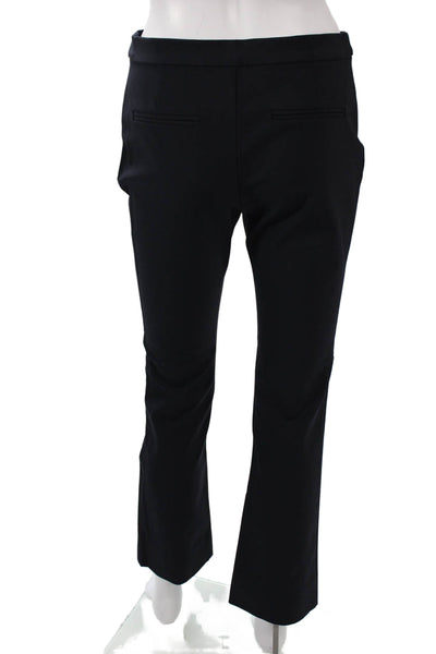 Rebecca Taylor Womens Black Dress Pants Hook & Eye Size 4