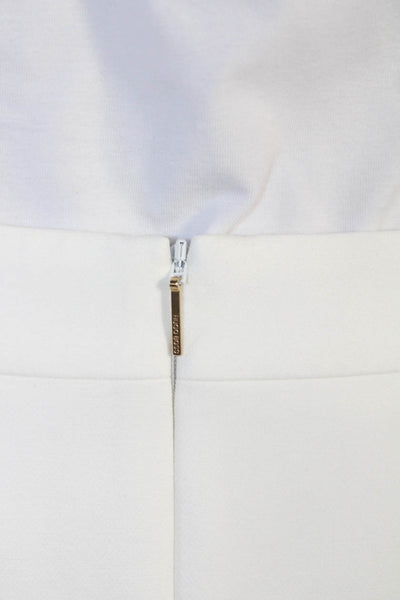 Boss Hugo Boss Women Straight Pencil Skirt Knee Length White Size 6
