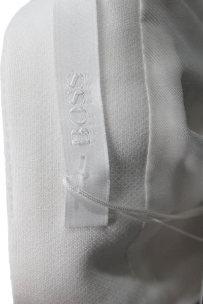 Boss Hugo Boss Women Straight Pencil Skirt Knee Length White Size 6