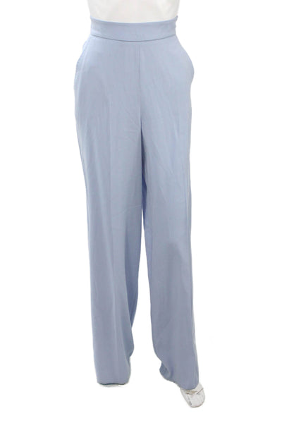 Marella Women Dress Pants Light Blue Zip Inseam 35 Size 6