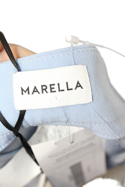 Marella Women Dress Pants Light Blue Zip Inseam 35 Size 6