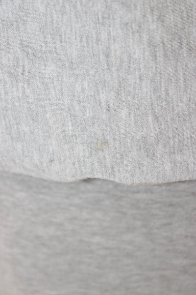 Bailey 44 Womens Gray Shift T Shirt Dress 3/4 Sleeve Crew Neck Modal Size M