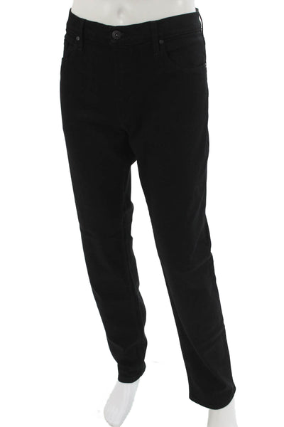 Paige Mens Black Straight Jeans Size 36