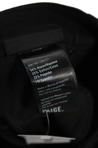 Paige Mens Black Straight Jeans Size 36
