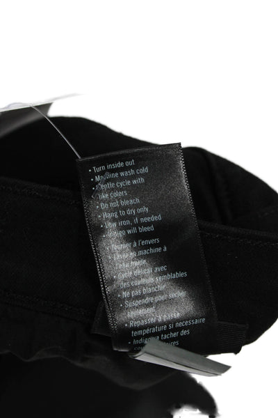 Paige Mens Black Straight Jeans Size 36