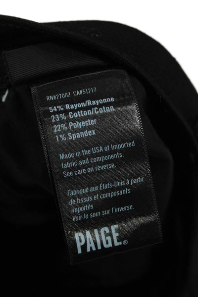 Paige Mens Straight Jeans Black Size 36