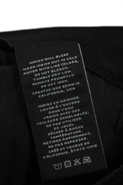 J Brand Women Ankle Skinny Black Jeans Size 27