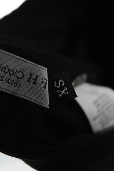 FH Clothing Co Women Mini Skort Solid Black Size XS