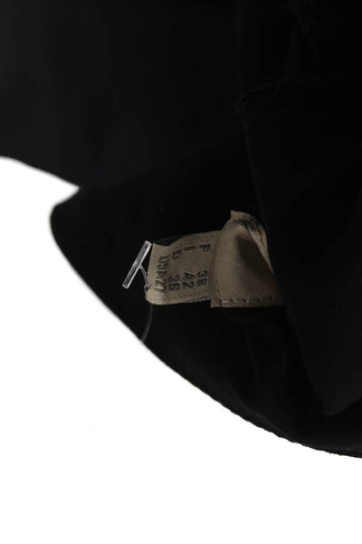 Marthe Francoise Girbaud Unisex Black Cropped Cargo Pants Size 27
